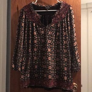 Lucky Brand Patterned Top